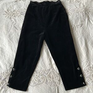 Vintage 50’s Velvet Pedal Pushers/Capris